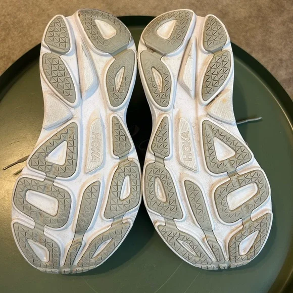 Hoka Athletic Shoes in Gray and Orange - Picture 4 of 7